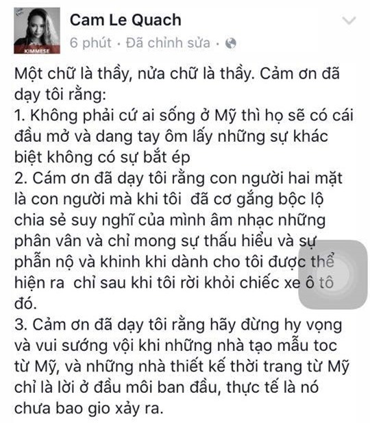 Kimmese lên tiếng