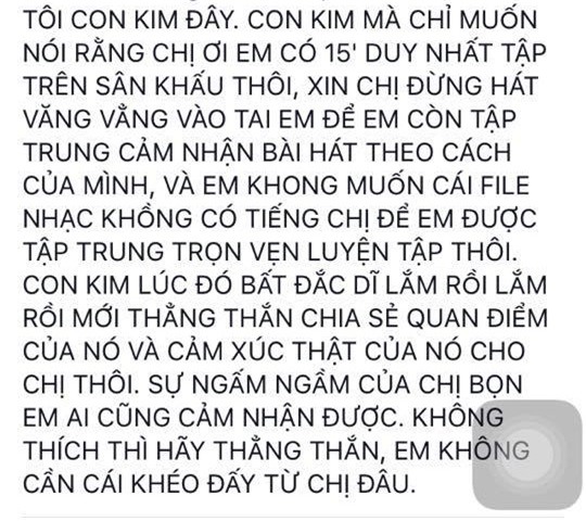 Kimmese lên tiếng