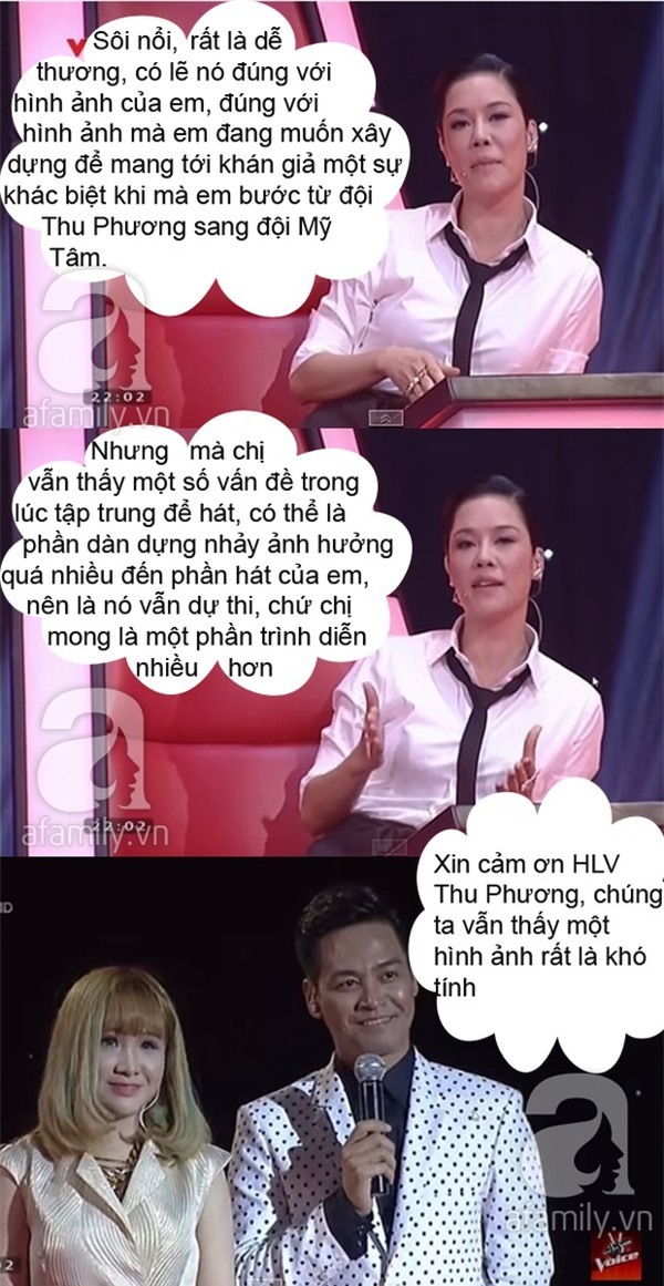 Thu Phương gây tranh cãi