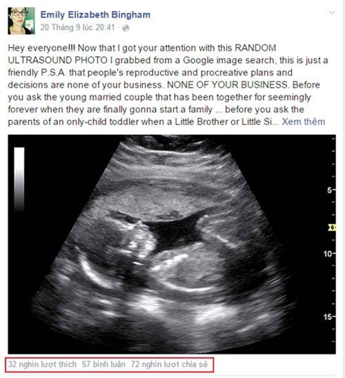 Quan điểm “Đừng hỏi người khác sao chưa có con” gây bão mạng - 1