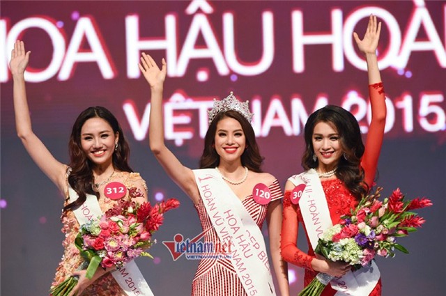 hoa hậu, hoàn vũ, Việt Nam, 2015, họp báo, câu hỏi, hóc búa, tránh, trả lời