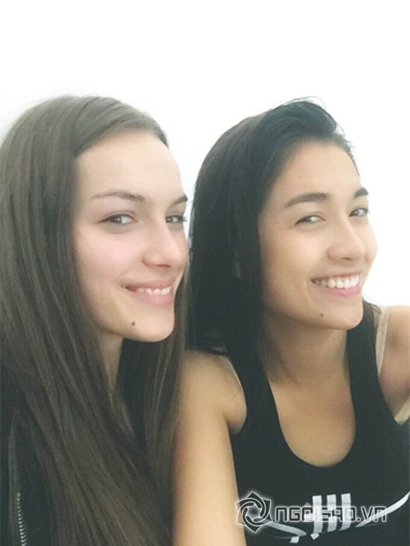 Ngắm loạt ảnh cũ đời thường của 2 Á hậu Hoàn vũ Việt Nam 2015 7