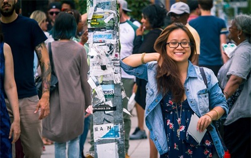 Trường Anh tận dụng thời gian sinh viên đi nhiều nước như Mỹ, Pháp, Ý…