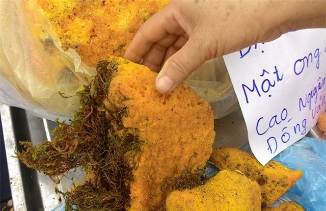 800.000 đồng/kg mật ong hóa đá bán tại Hà Nội