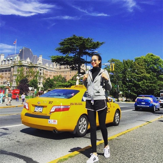 Phạm Hương, tân hoa hậu hoàn vũ 2015, fashion style, street style, vietnamnet