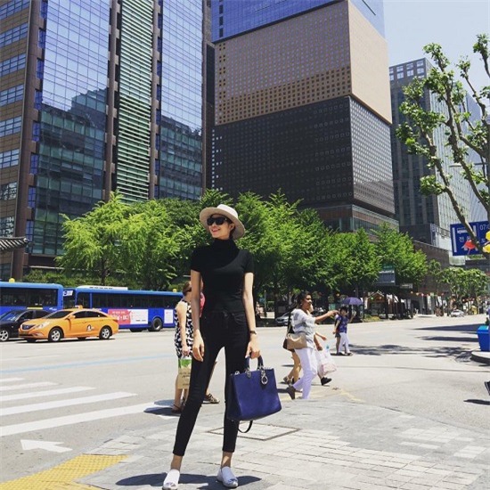 Phạm Hương, tân hoa hậu hoàn vũ 2015, fashion style, street style, vietnamnet