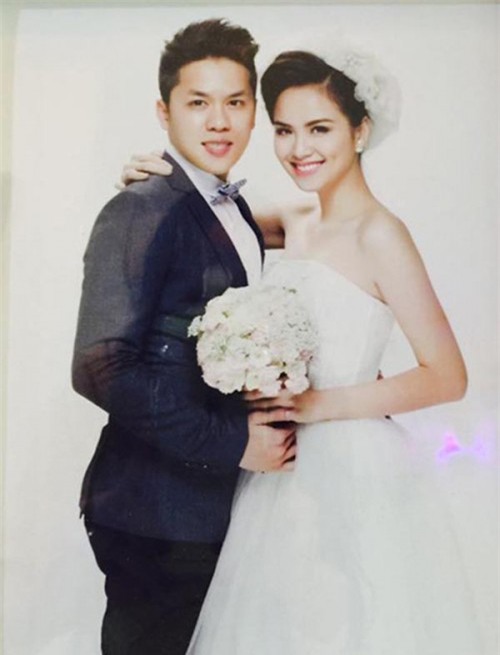 Hoa hậu Diễm Hương đám cưới 5