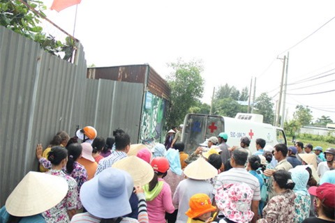 xác, hài nhi, bô rác, TPHCM, Long trường, quận 9