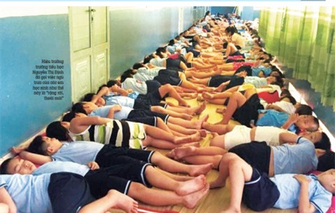 TP HCM: Học sinh không còn ngủ la liệt giữa hành lang