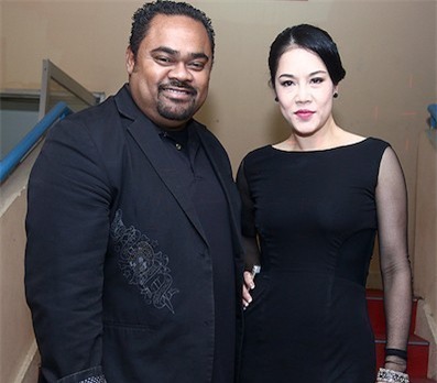 Thu Phương và chồng - Dũng Taylor