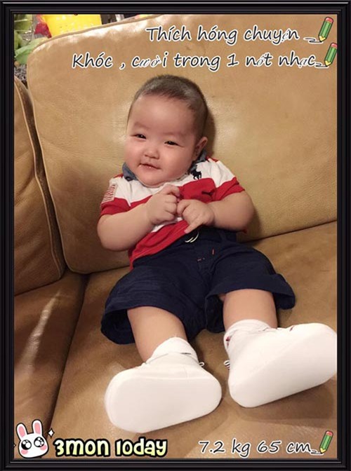 Lần đầu ngắm ảnh cận mặt con trai Tâm Tít - 1