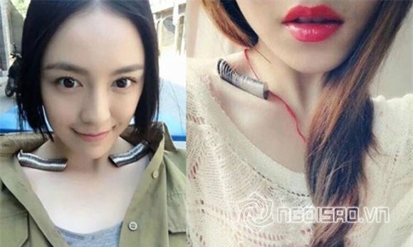 Kỳ Duyên gây khó hiểu với hình ảnh thử thách xương đòn 2