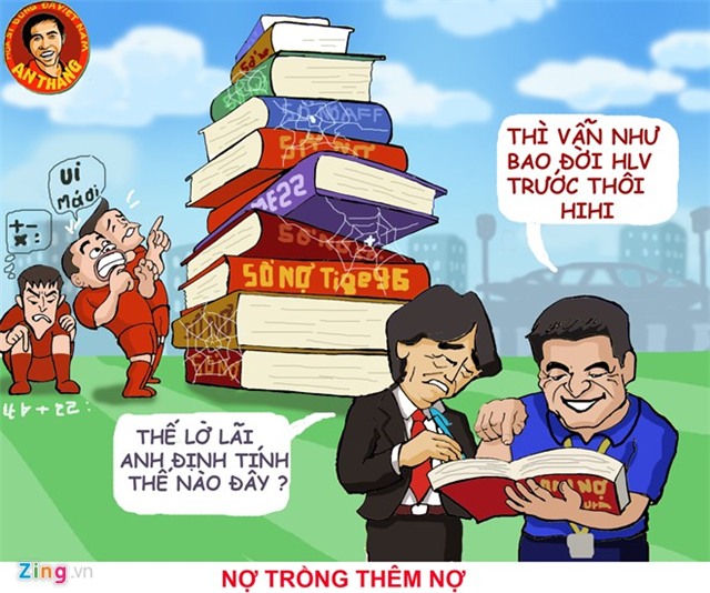 Niềm háo hức là thế nhưng sau 90 phút  kết quả trận đấu  là 0 - 3 .Chúng ta lại thua người Thái , Nợ cũ chưa trả , nợ mới đã đến rồi . Qua bao đời HLV , những cuốn sổ ghi nợ với người Thái lại chất trồng một ngày thêm cao .