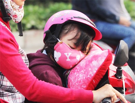 trẻ em, đến trường, ngủ gật, học sinh