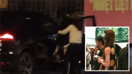 Cận cảnh hình ảnh Hồ Ngọc Hà check in ở sân bay Singapore với đại gia.