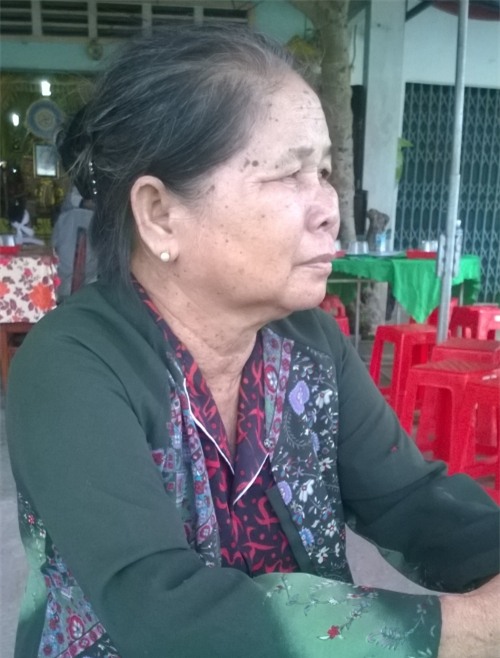 Bà Ánh- mẹ đẻ nạn nhân và cùng là mẹ chồng Thắm (Ảnh: Người đưa tin)