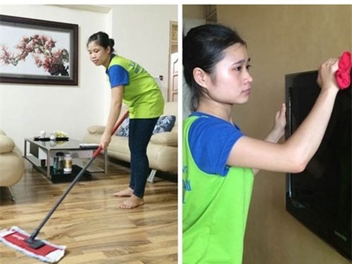Sinh viên không còn e ngại với công việc giúp việc gia đình được chuyên nghiệp hóa.