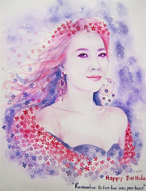hoa hau thu thao, my tam dep nhu thien than trong tranh hinh anh 4