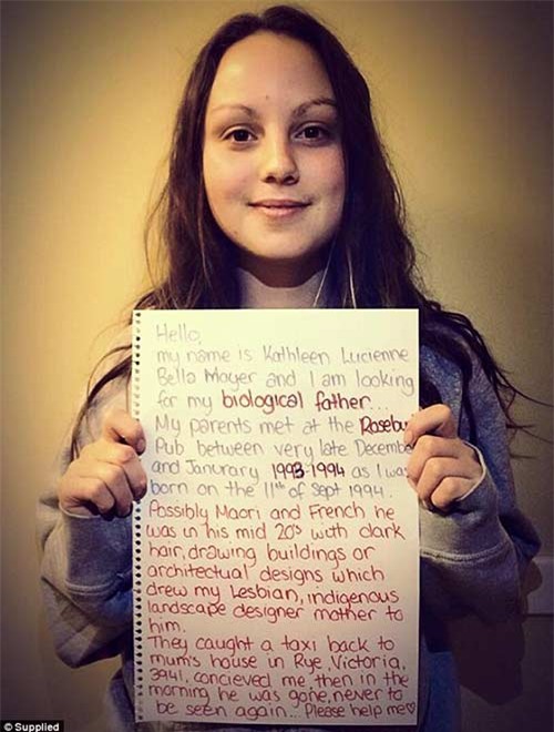 Con gái tìm bố đã 