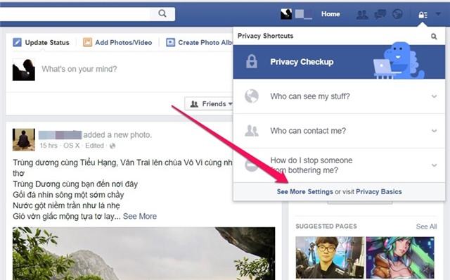 mẹo, thủ thuật, spam, tin nhắn rác, facebook, chặn