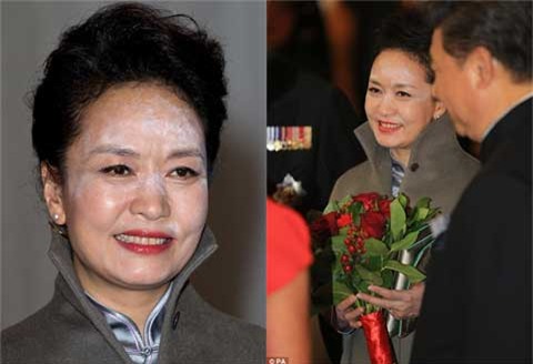 Trung Quốc, lỗi , sai lầm, trang điểm, Bành Lệ Viện