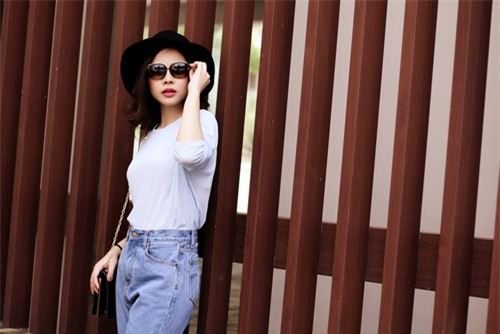 Giang Hồng Ngọc trổ tài mặc đồ bình dân sang như hàng hiệu - 13