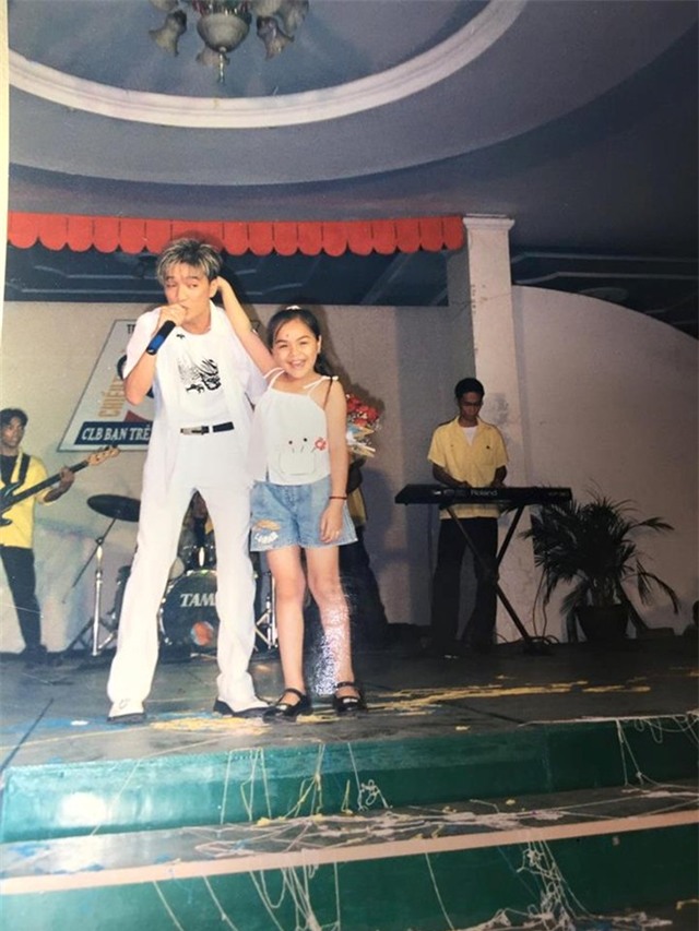 Ảnh thời mới đi hát của Đàm Vĩnh Hưng