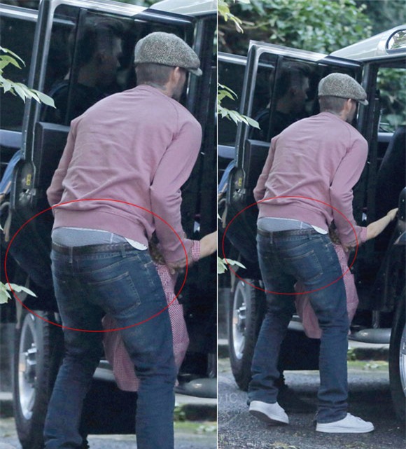 David Beckham 'tông xuyệt tông' với con gái 0