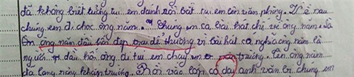 Vỡ bụng với bài văn tiết lộ nhiều trò nghịch phá của học sinh lớp 6 - ảnh 1