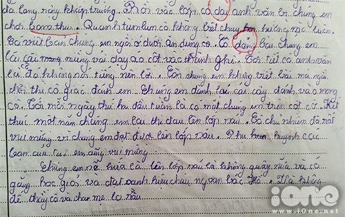 Vỡ bụng với bài văn tiết lộ nhiều trò nghịch phá của học sinh lớp 6 - ảnh 2
