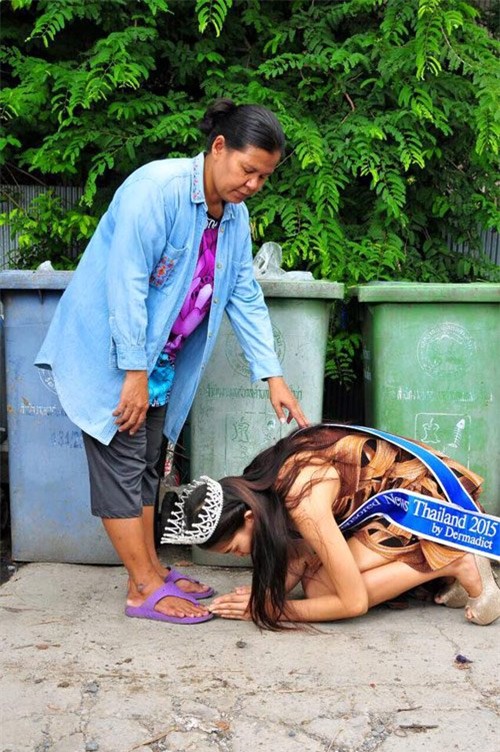 co gai nhat rac 17 tuoi bat ngo dang quang hoa hau hinh anh 4