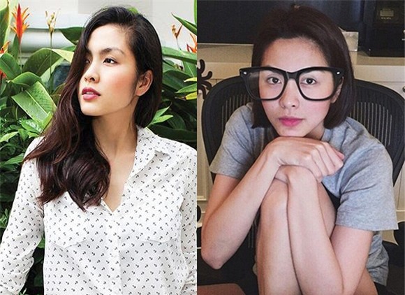 Tăng Thanh Hà để tóc ngắn  3