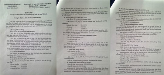 Báo cáo của Phòng GD-ĐT huyện Chư Prông