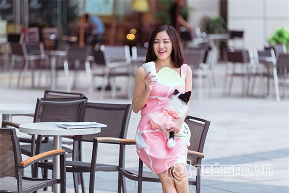 Văn Mai Hương đẹp vạn người mê trên phố 4