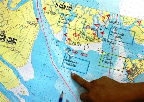 chìm tàu, Cần Giờ