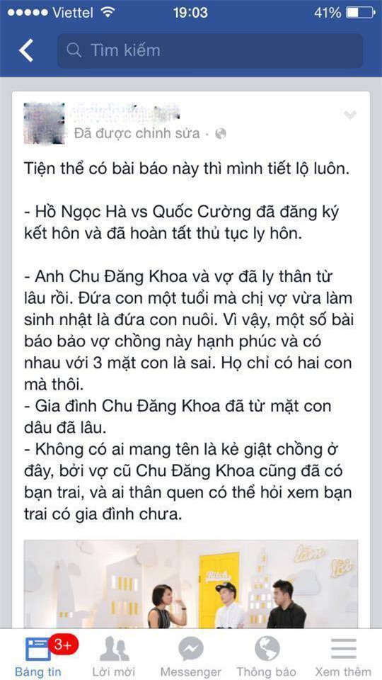 Hà hồ - Cường Đô la, vợ chồng đại gia kim cương đã chính thức ly hôn?