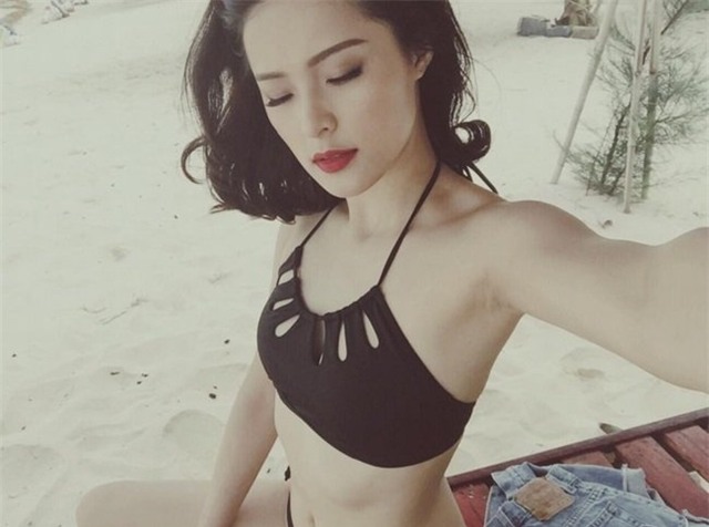 bat ngo voi loat anh sexy cua "tinh moi" quoc cuong hinh anh 13