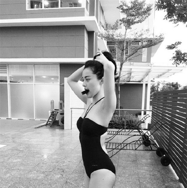 bat ngo voi loat anh sexy cua "tinh moi" quoc cuong hinh anh 16