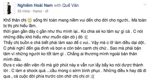 Quế Vân và màn kịch tự tử vụng về? 2
