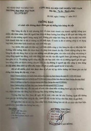 Sinh viên bị “tẩy não” khi tham gia bán hàng đa cấp - 3