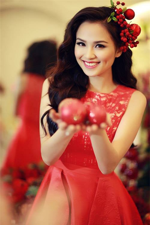 Đắm say vì nụ cười vạn người mê của hoa hậu Diễm Hương - 9