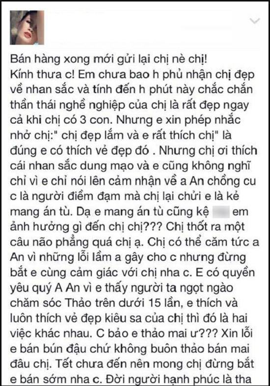 Ngọc Thúy, Trang Trần, đại gia Đức An, khẩu chiến, vietnamnet