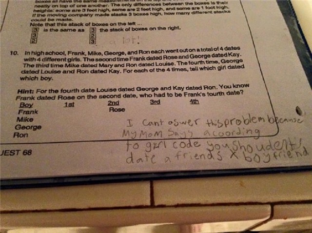 Bài toán gây tranh cãi và đáp án độc đáo của nữ sinh lớp 4