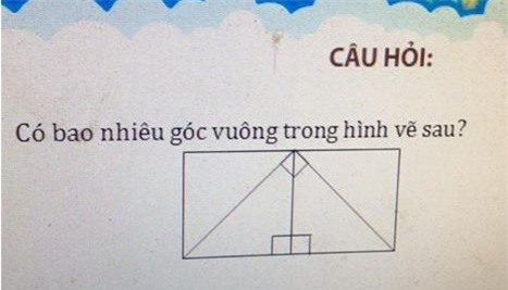 Đề bài gây tranh cãi.