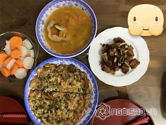 Phan Như Thảo được chồng đại gia nấu cơm 0