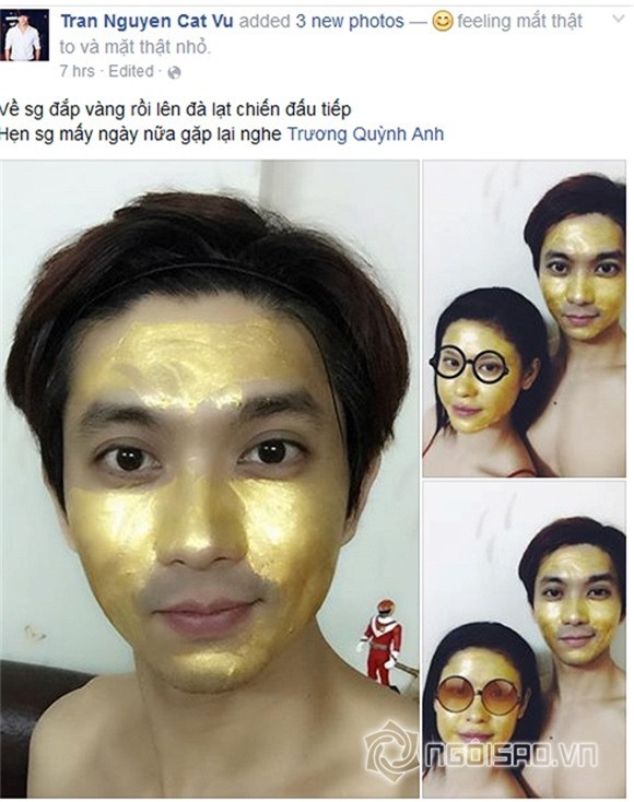 Sao đắp mặt nạ vàng 0