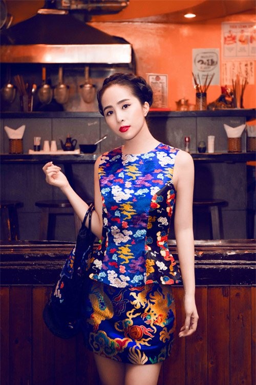 quynh nga khoe moi do da trang nhu gai nhat hinh anh 10