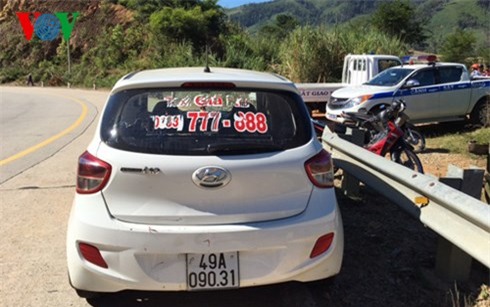 cướp taxi, Kon Tum, truy bắt, chạy vào rừng