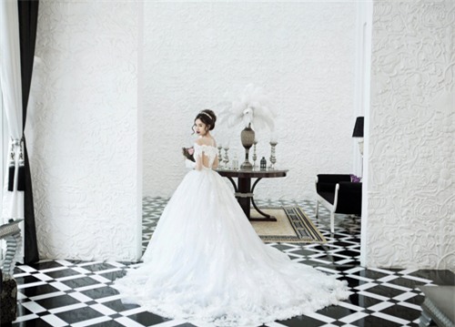 Ninh Dương Lan Ngọc làm cô dâu 