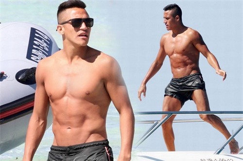 Sanchez, Arsenal, Chile, gái, chân dài, siêu mẫu, bóng đá